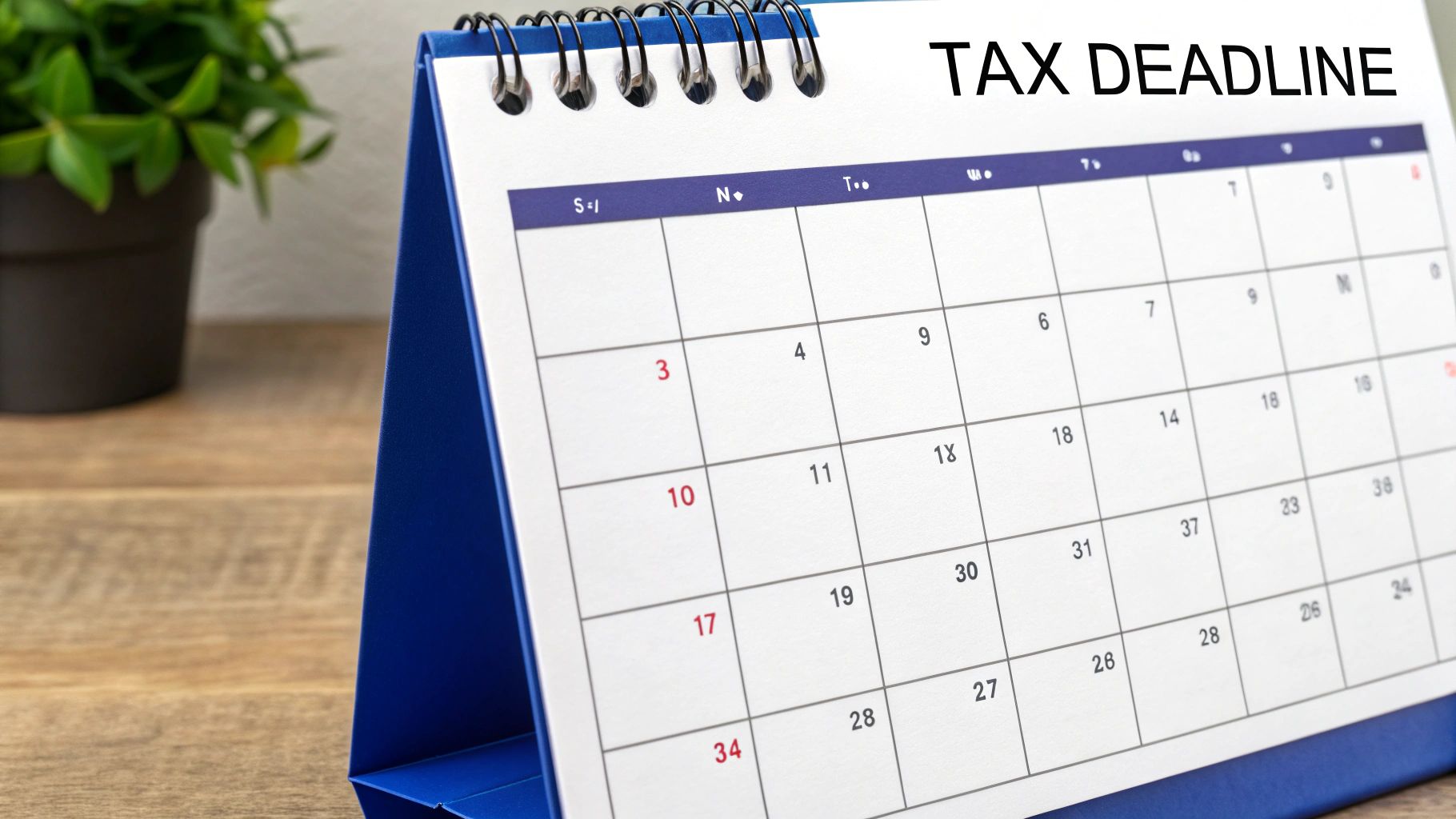 TAX DEADLINE