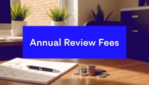ASIC annual review reminder and late fee warning on screen