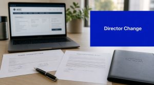ASIC director change and shareholder transfer documents for Australian company compliance