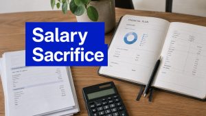 Salary sacrifice Australia financial planning with superannuation statement and calculator
