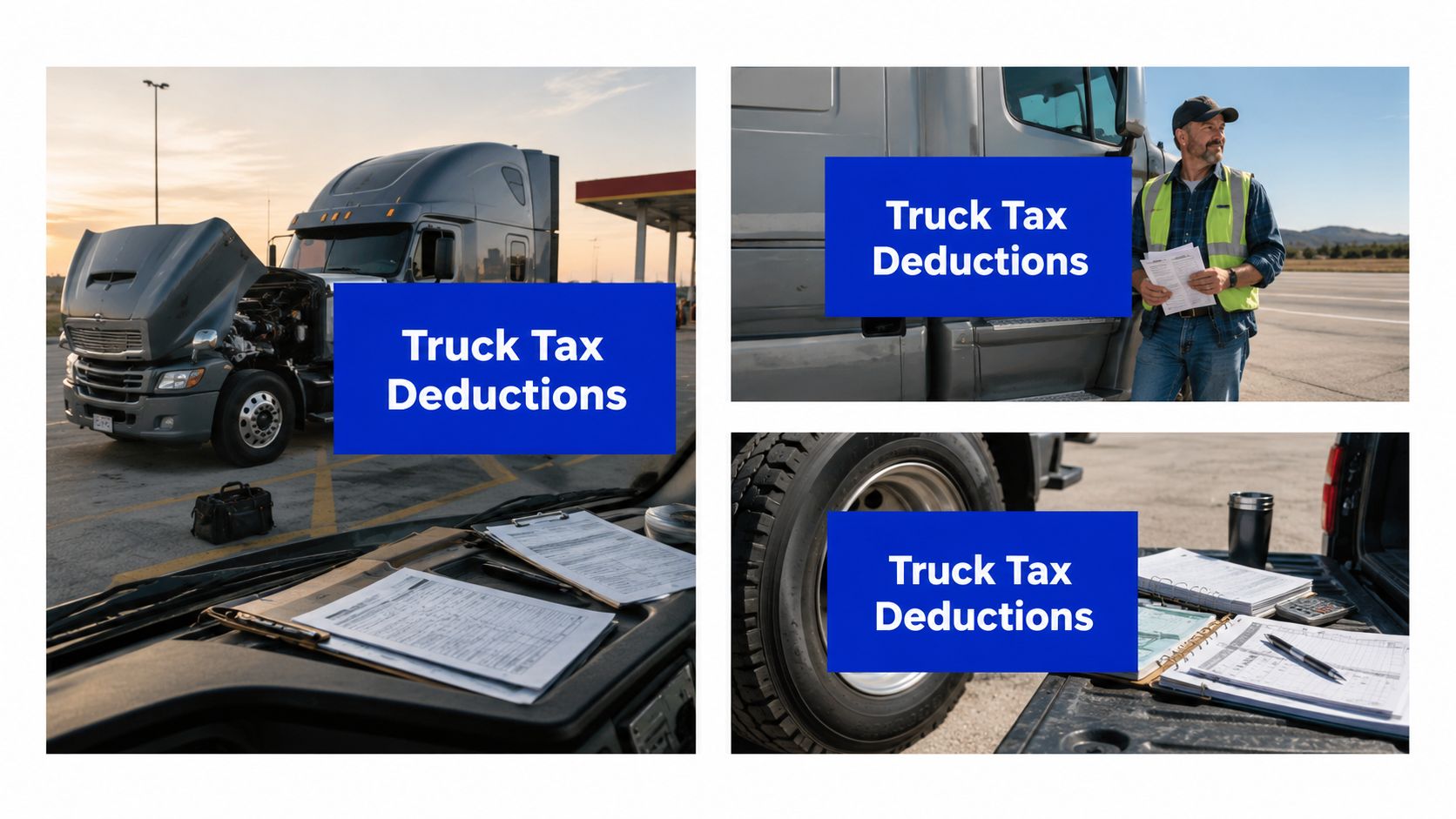 Truck driver tax deductions in Australia for 2026 including vehicle, travel and work expenses